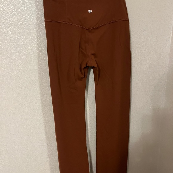 NWOT Athleta Elation Straight Leg Yoga Pants in Ancient Mahogany - Picture 3 of 7
